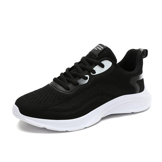 Damen Leichte und atmungsaktive Sport Sneakers mit flexibler Sohle EB