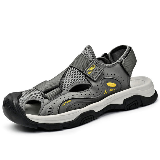 Damen Sportliche Outdoor-Sandalen mit verstellbarem Riemen und rutschfester Sohle EB