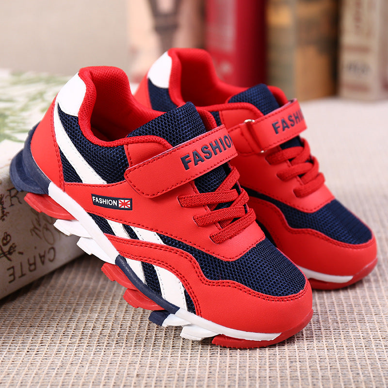 Damen Sportliche Sneakers mit atmungsaktivem Obermaterial und praktischer Klettverschluss EB