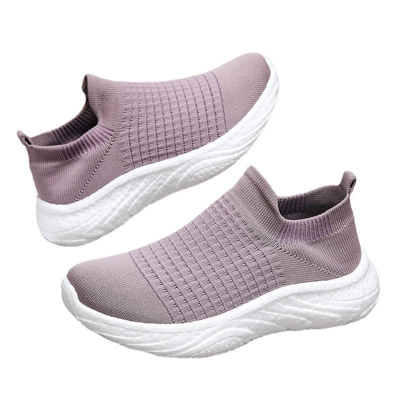 Damen atmungsaktive Slip-On Sneakers EB
