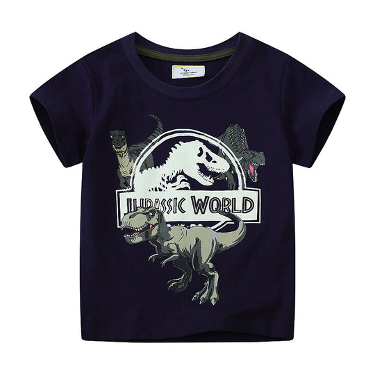 Jungen T-Shirt mit leuchtendem Dinosaurier-Motiv EB