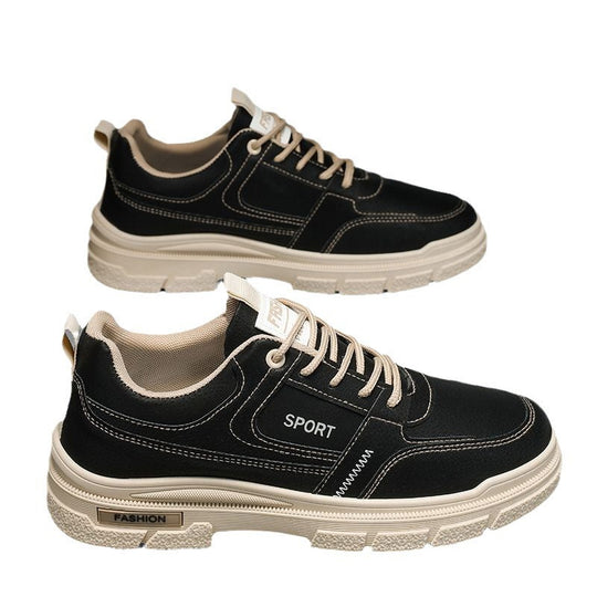 Damen Sportliche Komfort-Sneakers mit stabiler Sohle und atmungsaktiver Innenpolsterung EB