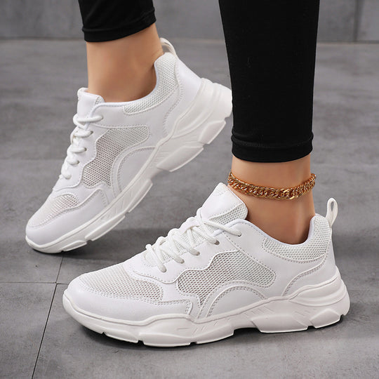 Damen Sportliche Sneakers mit atmungsaktiver Mesh-Oberfläche und ergonomischem Design EB