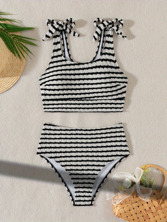 Damen Hochgeschnittener Sport-Bikini EB