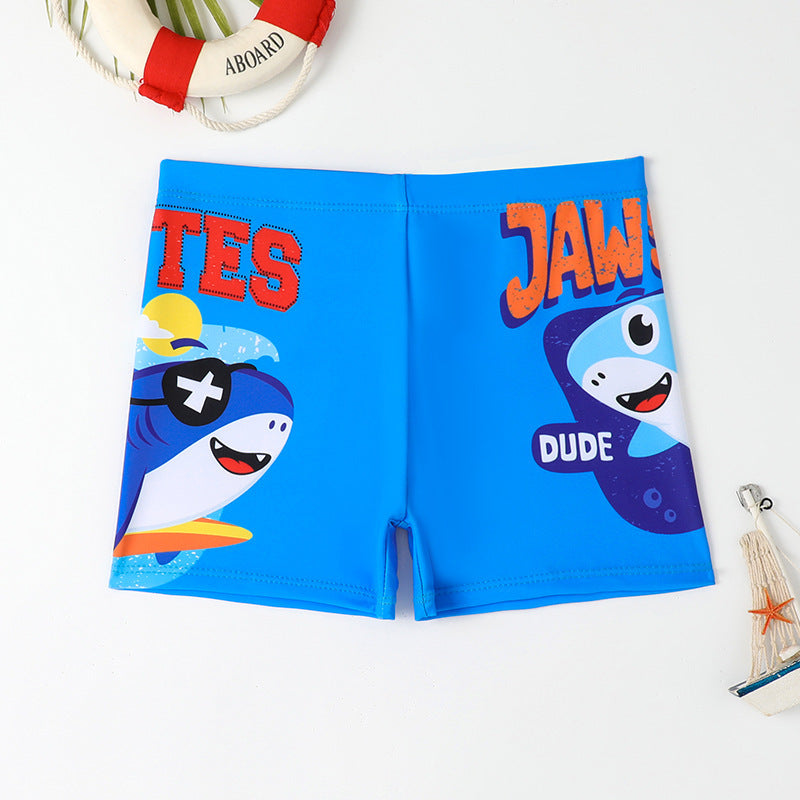 Jungen Schwimmshorts mit maritimen Motiv EB