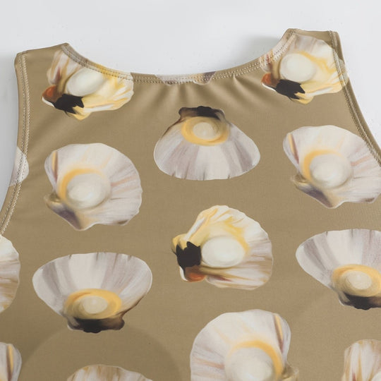 Damen Crop-Top mit modischem Knoten-Design EB