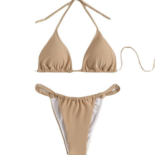 Damen Triangel-Bikini mit sexy Raffung EB