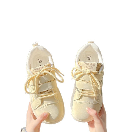 Damen Bequeme Sneaker mit praktischen Klettverschlüssen und atmungsaktiver Netzstruktur EB