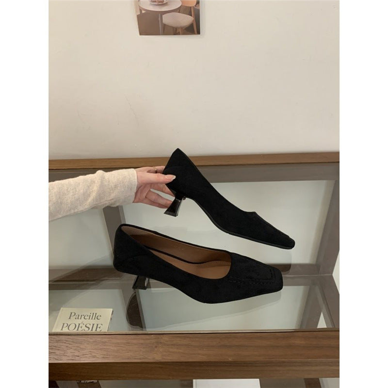Damen modische Slingback-Pumps mit eleganter Kappe EB