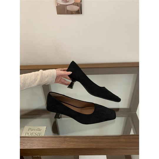 Damen modische Slingback-Pumps mit eleganter Kappe EB