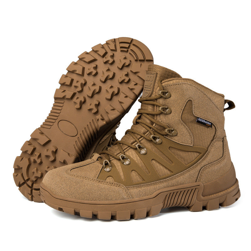 Damen taktische Outdoor-Stiefel mit rutschfester Sohle und atmungsaktivem Obermaterial EB