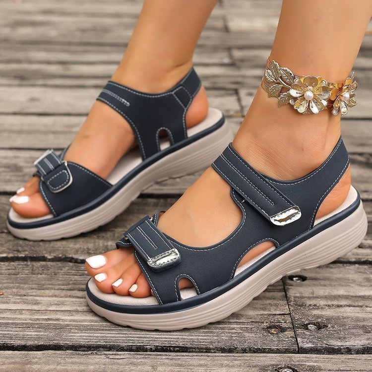 Damen Komfortable Sandalen mit individualisierbarem Riemendesign EB