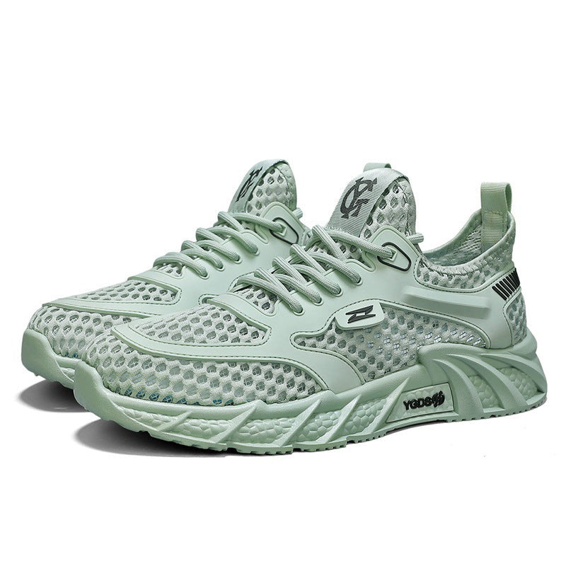 Damen Sportliche Mesh-Laufschuhe mit atmungsaktiver Struktur und innovativer Dämpfungstechnologie EB