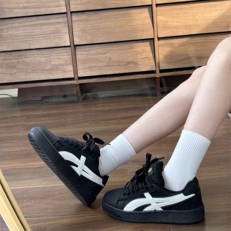 Damen Modische Sneakers mit hoher Gummisohle und atmungsaktivem Obermaterial EB