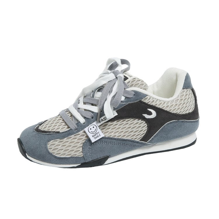 Damen Sneakers im lässigen Design mit innovativer Schnürtechnik und atmungsaktiver Oberflächenstruktur EB