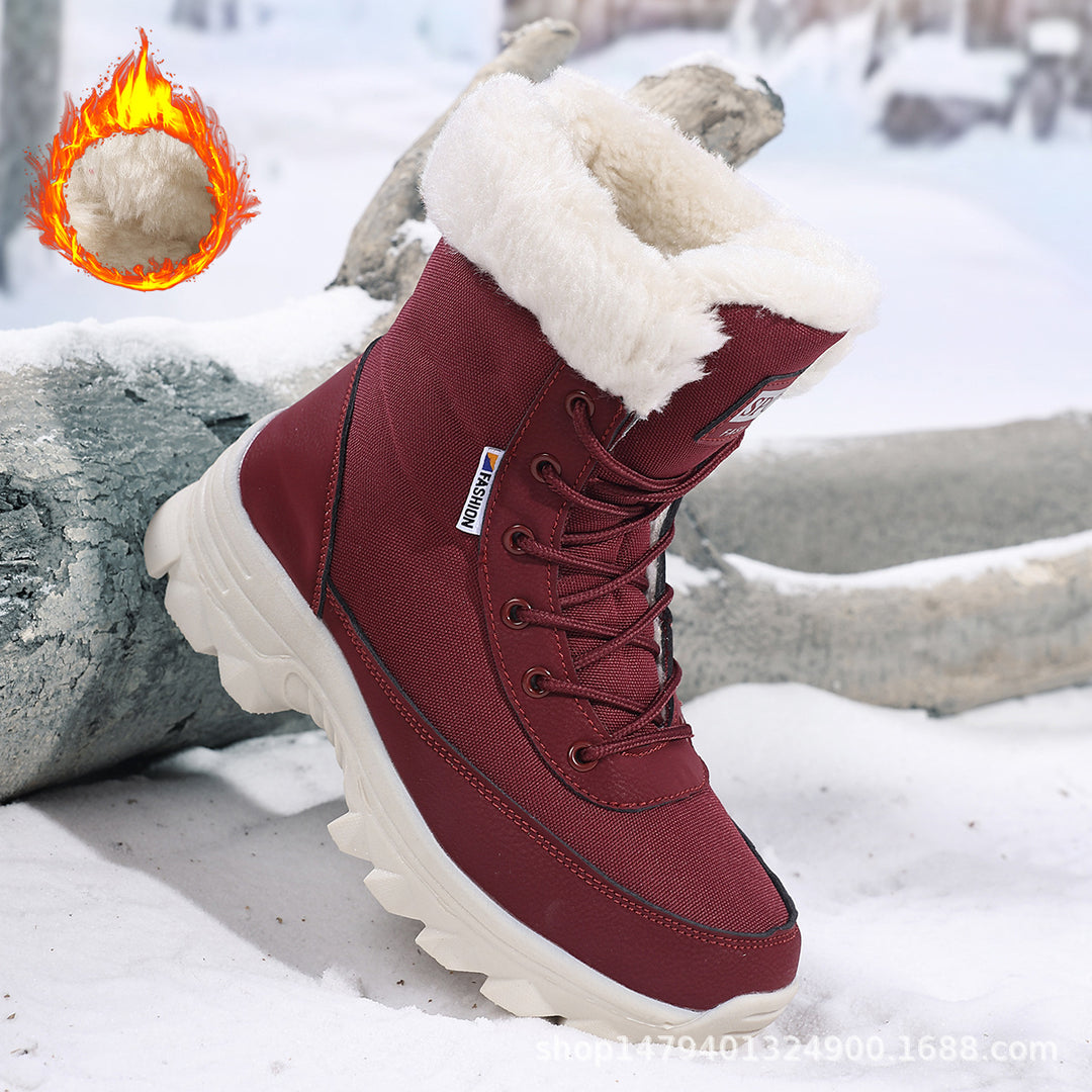 Damen Thermo-Winterstiefel mit isolierendem Futter und rutschfester Sohle EB