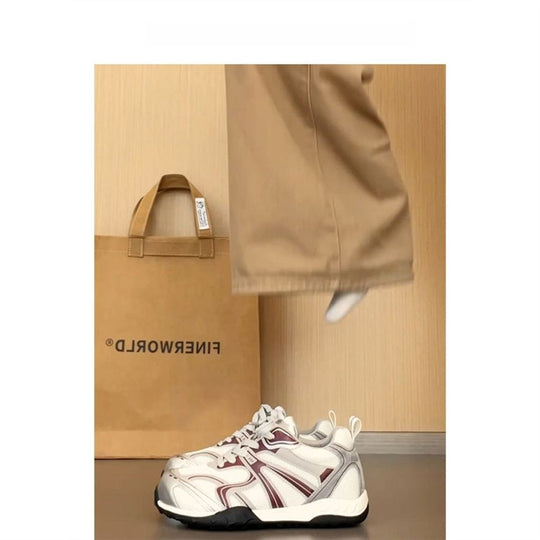 Damen sportliche Sneakers mit atmungsaktiver Mesh-Oberfläche und dämpfendem Fußbett EB