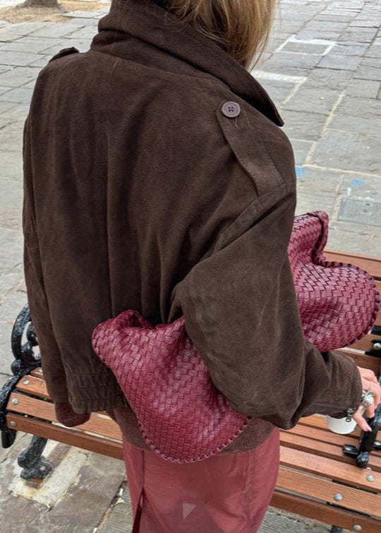 EB | Touch Cropped Wildlederjacke