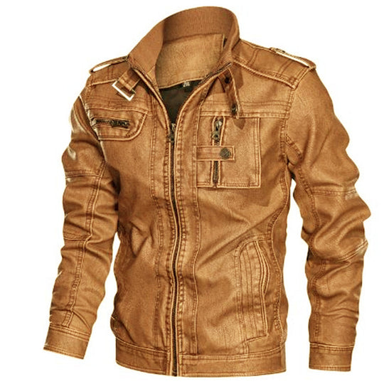 EB | Elegante Vegan-Lederjacke für Herren