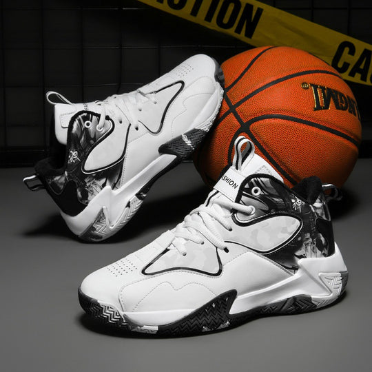 Damen Basketball Schuhe mit hohem Knöchelschutz und atmungsaktiver Netzstruktur EB