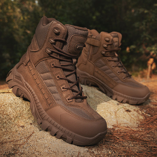 Herren Multifunktionale Outdoorschuhe mit hohem Knöchelschutz und rutschfester Sohle EB