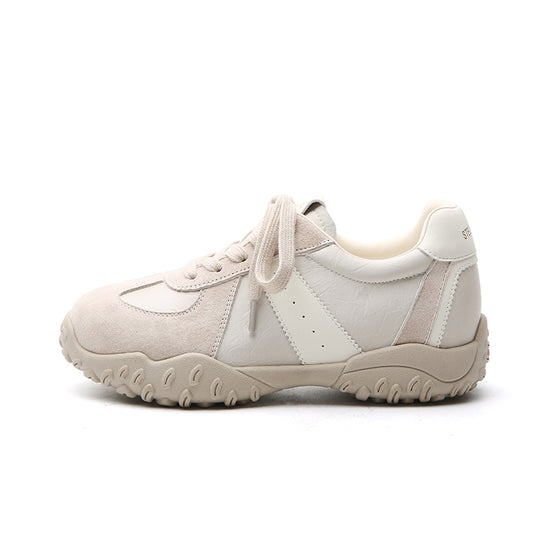 Damen sportive Sneakers mit atmungsaktiver Obermaterialkombination und rutschfester Laufsohle EB
