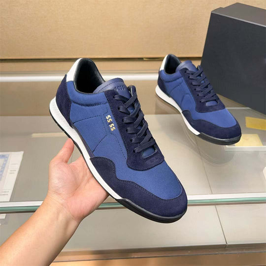 Damen Sneakers mit hochwertiger Textilstruktur und modischem Akzent EB