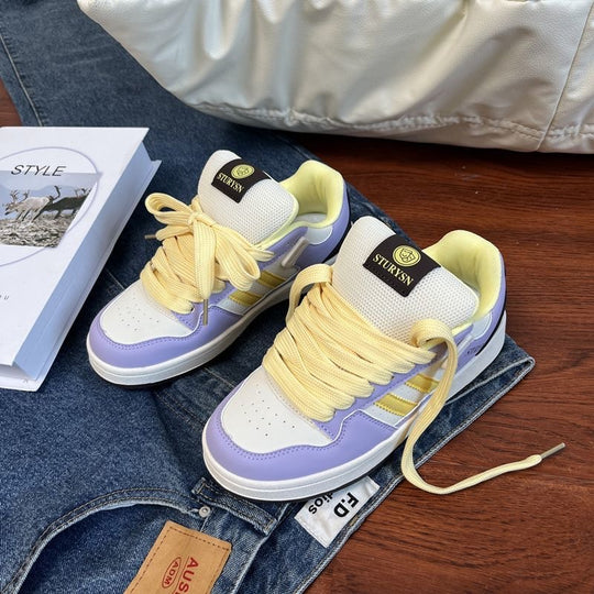 Damen Freizeit-Sneaker mit ergonomischer Schnürung und gepolsterter Innensohle EB