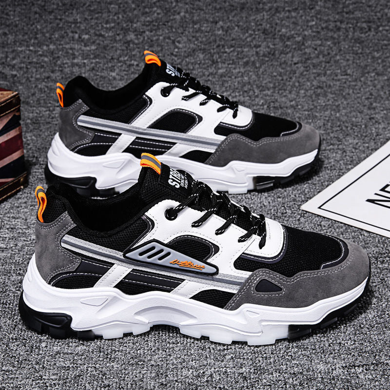 Damen Sportliche Sneakers mit atmungsaktiver Mesh-Oberfläche und dämpfender Sohle EB