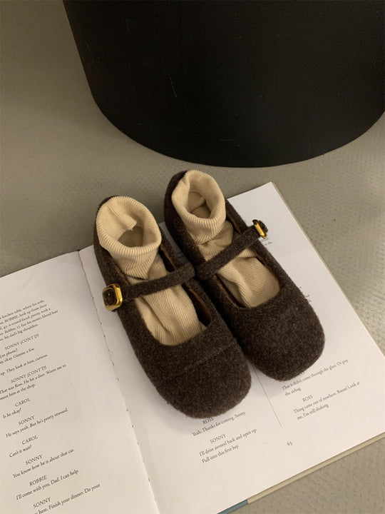 Damen bequeme Hausschuhe mit verstellbarem Riemen und weichem Innenfutter EB