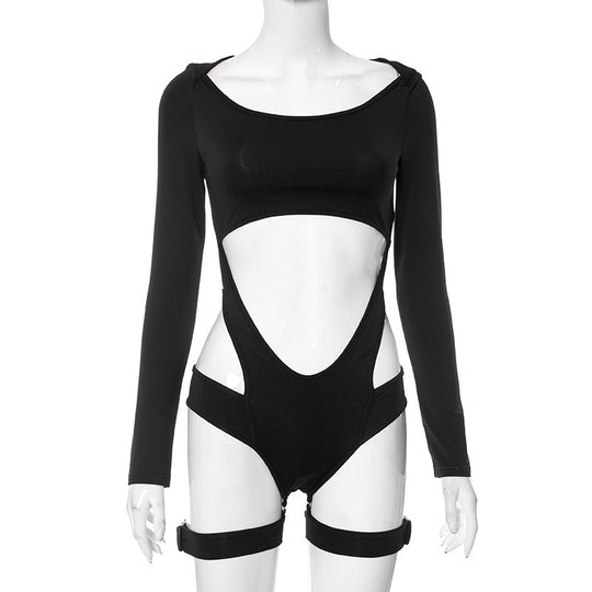 Damen Sportlicher Ganzkörperanzug EB