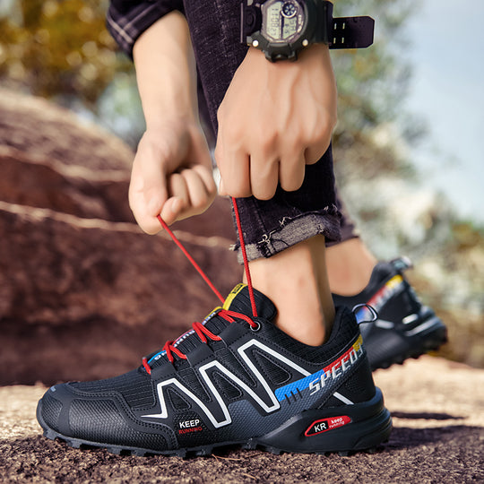 Damen Trail-Sneaker mit rutschfester Außensohle und atmungsaktivem Obermaterial EB