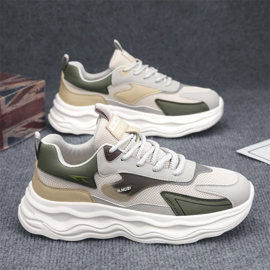 Damen Sportliche Sneakers mit dämpfendem Obermaterial und robuster Sohle EB