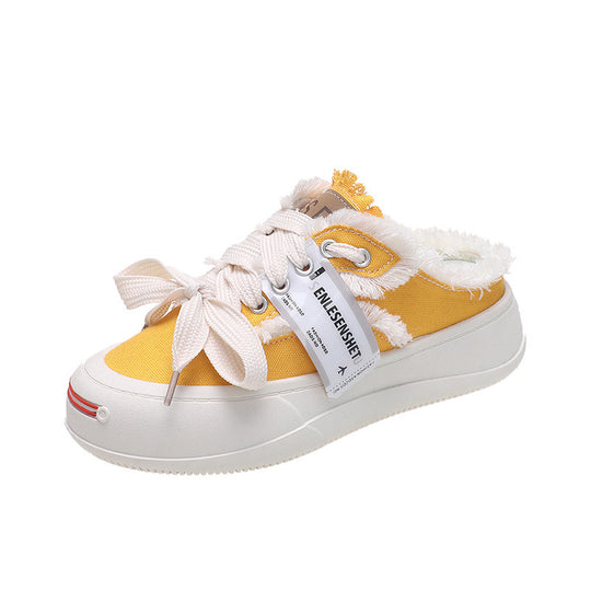 Damen Trendige Sneaker mit kuscheligem Innenfutter und einzigartigem Obermaterial EB