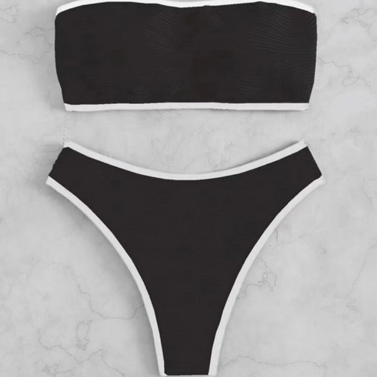 Damen Bandeau Bikini mit bequemer Passform EB