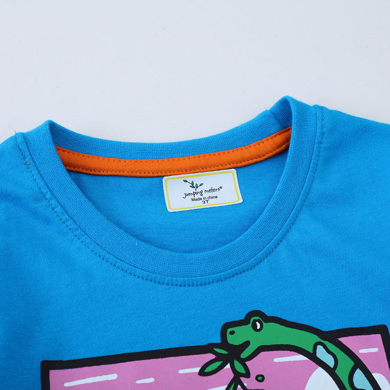 Jungen T-Shirt mit kreativem Dinosaurier-Motiv EB