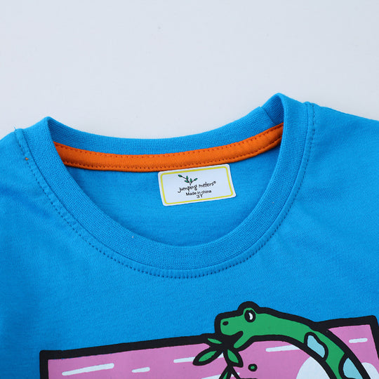 Jungen T-Shirt mit kreativem Dinosaurier-Motiv EB