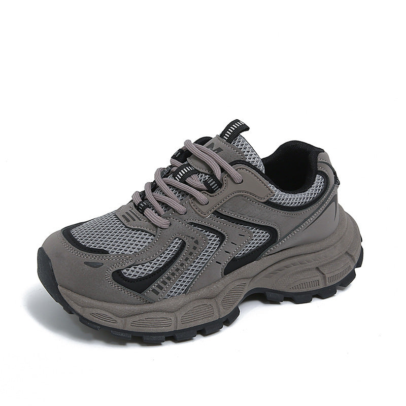 Damen Sportliche Freizeitschuhe mit atmungsaktiver Mesh-Oberfläche und stoßdämpfender Laufsohle EB