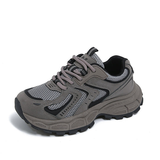 Damen Sportliche Freizeitschuhe mit atmungsaktiver Mesh-Oberfläche und stoßdämpfender Laufsohle EB
