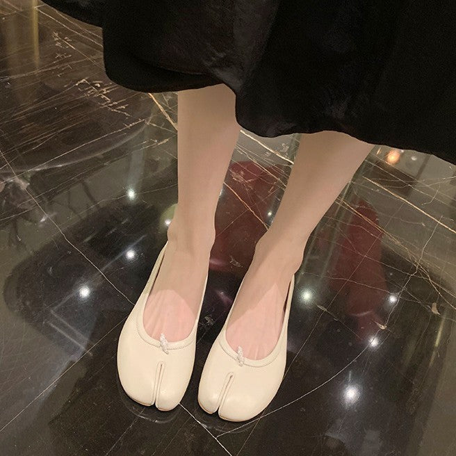 Damen Ballerinas mit dekorativer Schleifenapplikation EB