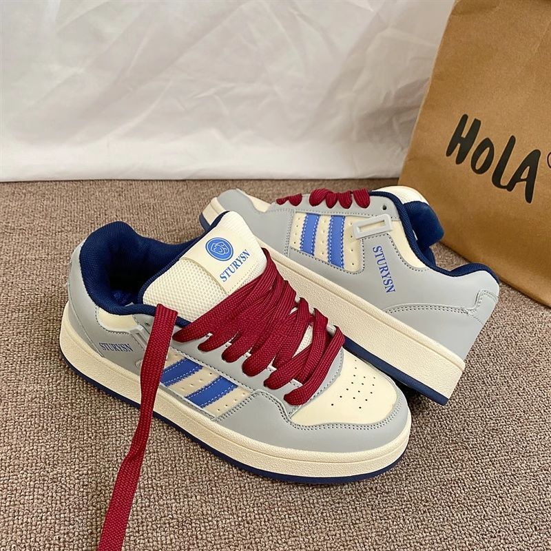 Damen modische Sneaker mit atmungsaktiver Mesh-Oberfläche und dämpfendem Komfort EB