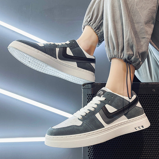 Damen sportive Sneakers mit atmungsaktiven Einsätzen und robustem Design EB