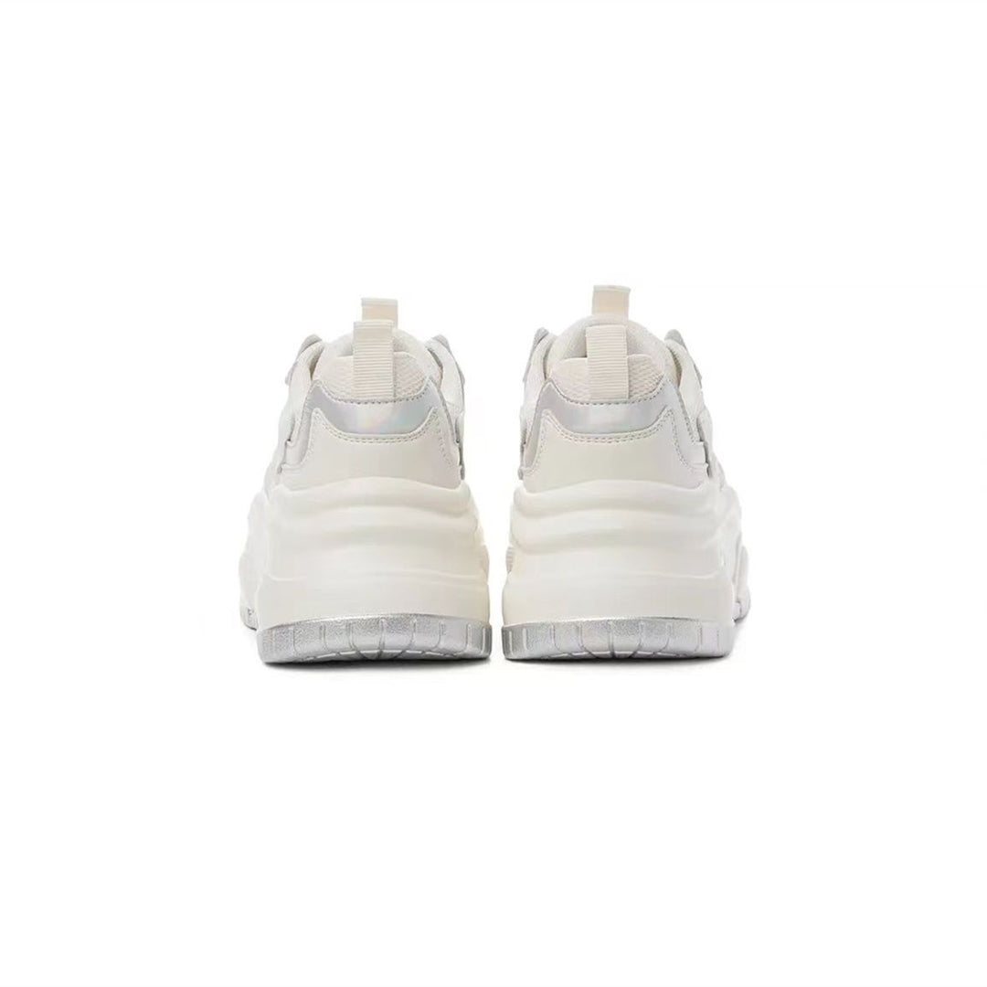 Damen komfortable Chunky-Sneaker mit atmungsaktiver Netz-Oberfläche EB