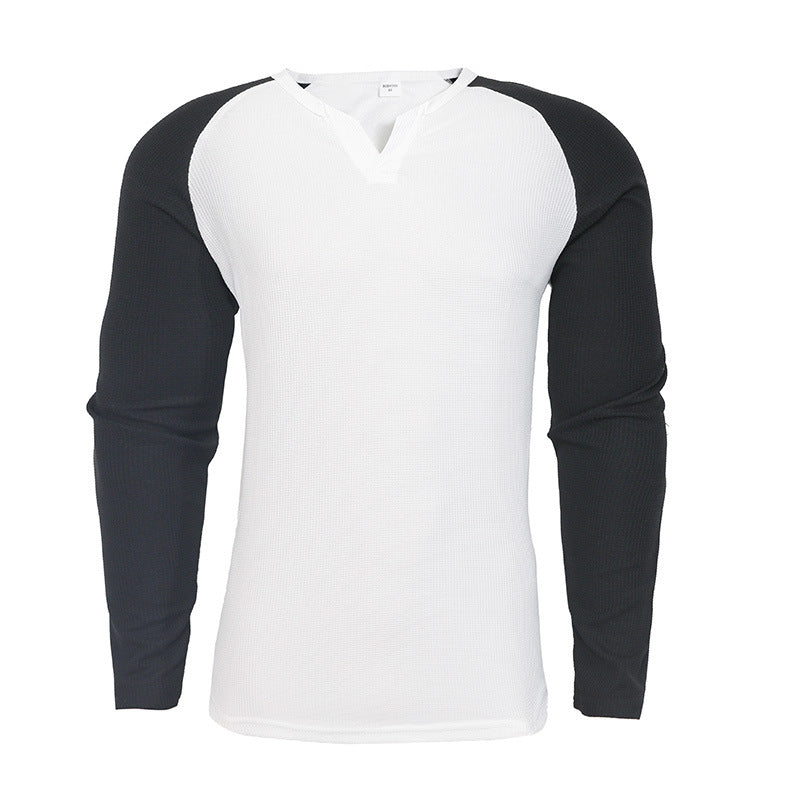 Herren Langarmshirt mit innovativem Strukturdesign EB
