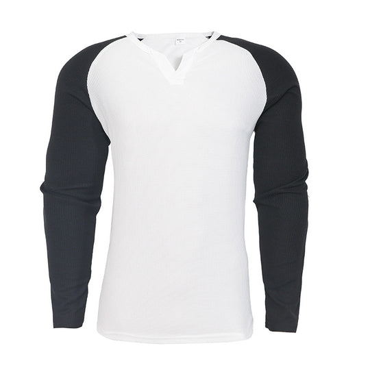 Herren Langarmshirt mit innovativem Strukturdesign EB