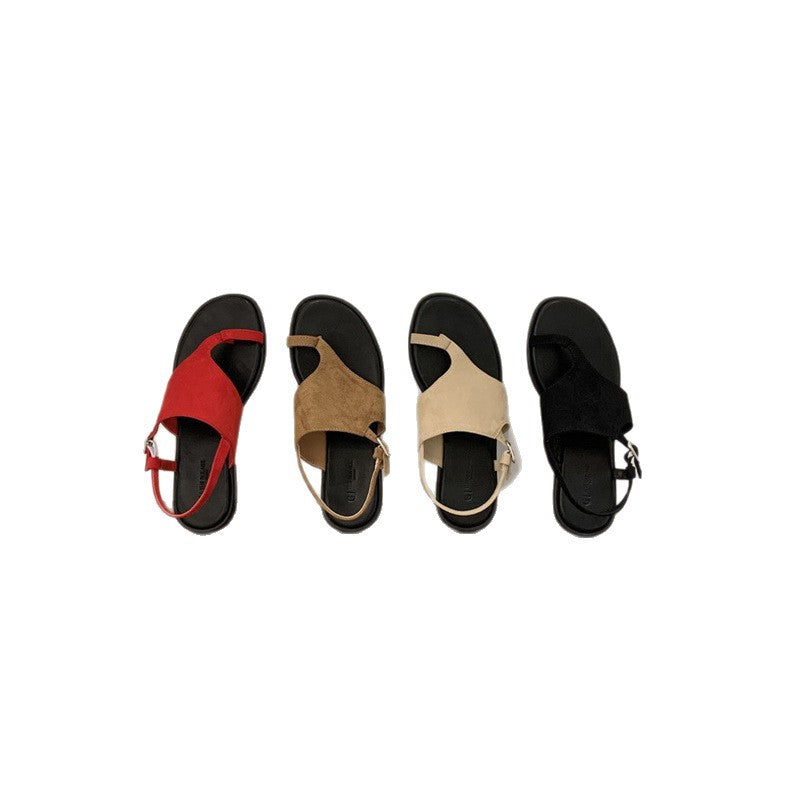Damen komfortable Zehentrenner-Sandalen mit elegantem Design EB