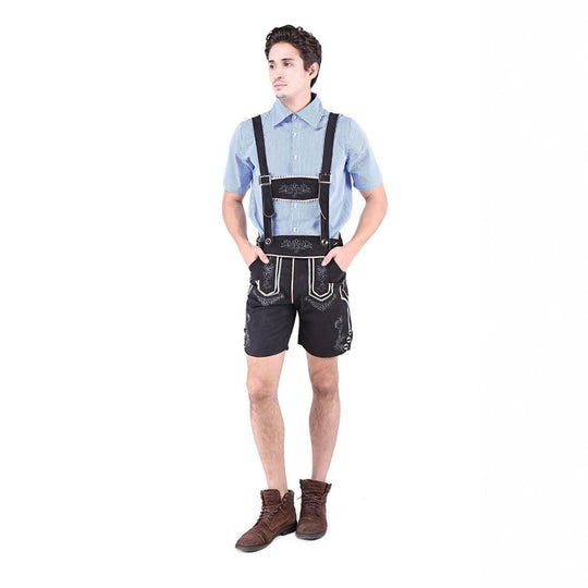Herren Trachtenkurzanzug mit aufwendiger Stickerei EB