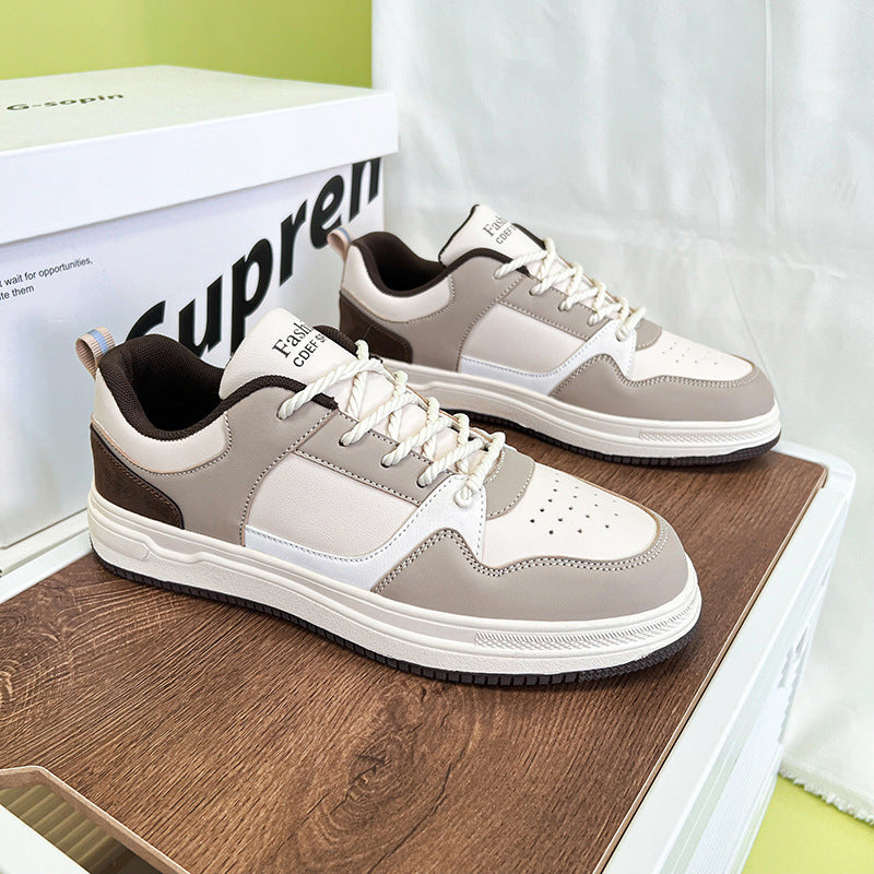 Damen sportive High-Top Sneakers mit floralem Design und rutschfester Sohle EB