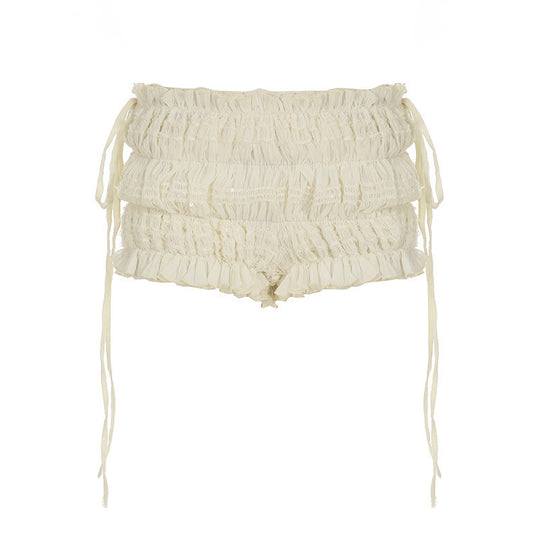 Damen Raffinierte Rüschenshorts EB