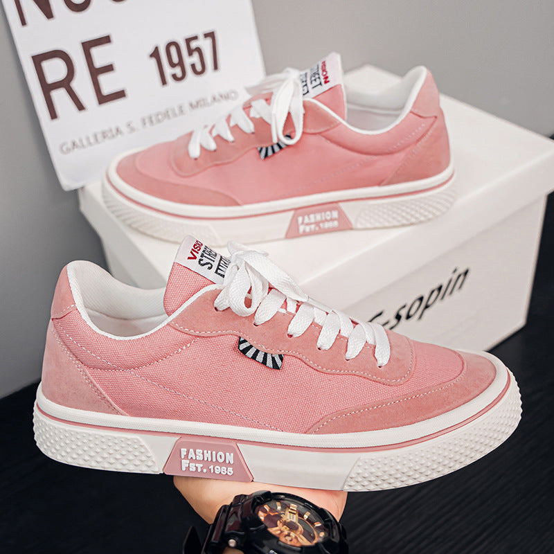Damen modische Sneaker mit sportlichem Design und dämpfender Sohle EB